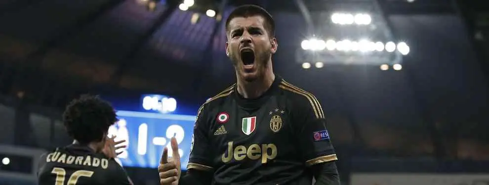 La Juventus contraataca ante el interés del Real Madrid por Álvaro Morata