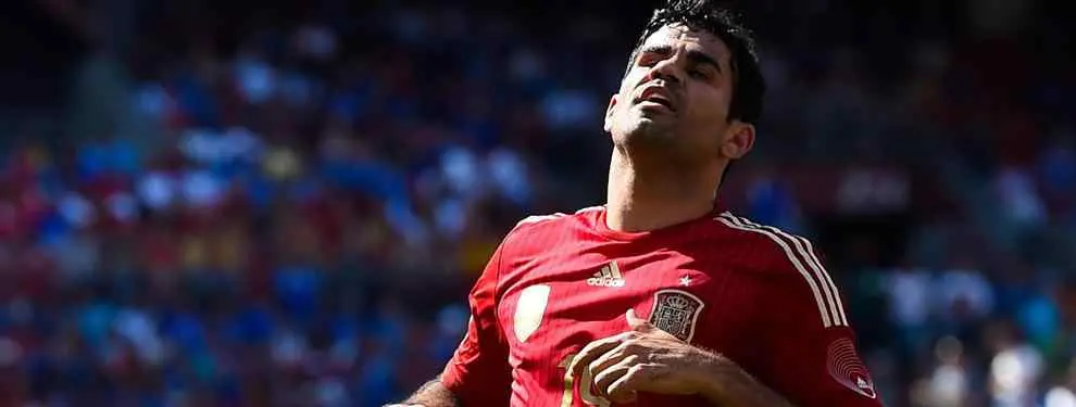 La actitud de Diego Costa con el Chelsea hace dudar a Vicente Del Bosque