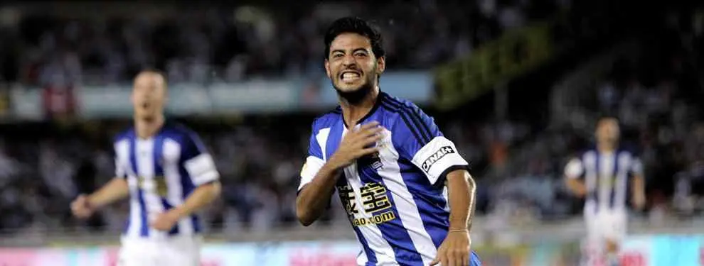 El Barcelona está detrás del estado de rebeldía de Carlos Vela