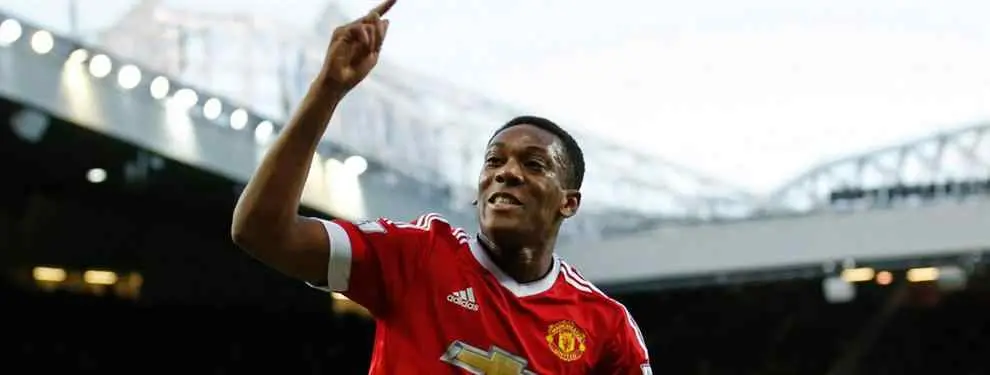 En Manchester alucinan con Anthony Martial, un 'tanto' para Louis Van Gaal