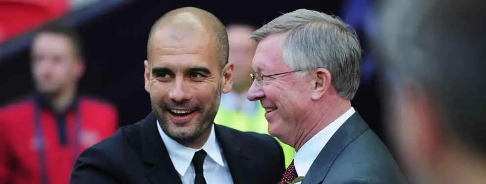 Lo que Ferguson no sabe sobre la negativa de Guardiola a entrenar al United