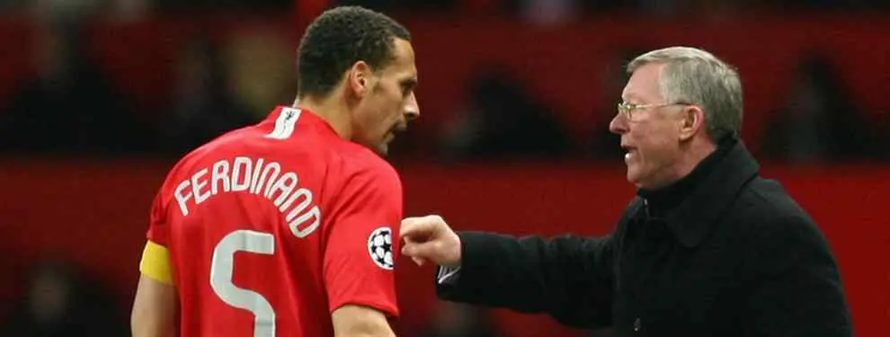 Rio Ferdinand se 'pica' con Sir Alex Ferguson por su nuevo libro