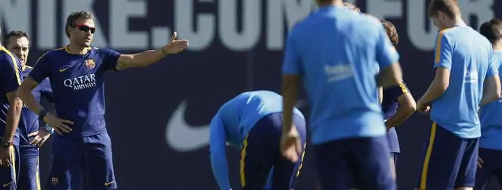 La bronca (?) de Luis Enrique duró exactamente 200 segundos