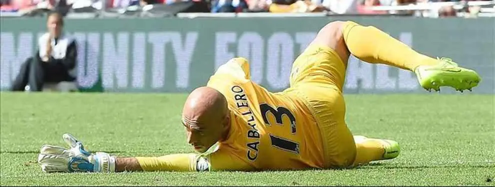 Un desastroso Willly Caballero hunde a Pellegrini ante el Tottenham