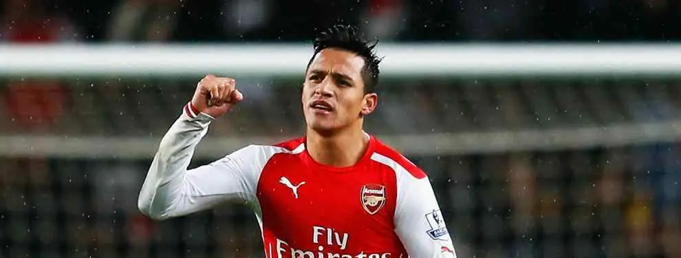 Alexis lidera, con un hat trick, la goleada del Arsenal ante el Leicester