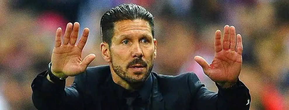 Simeone vuelve a ser el hombre en la sombra que apaga fuegos en el Atlético