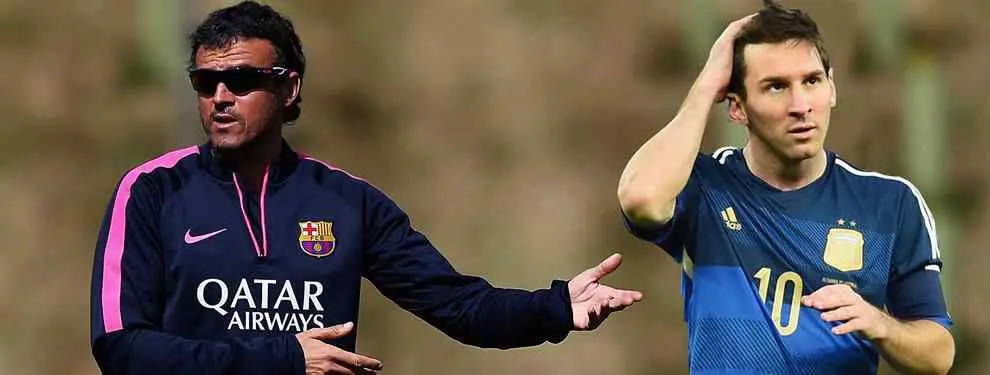 A Luis Enrique ya le han explicado la verdad sobre la lesión de Messi