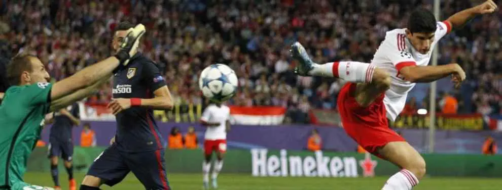 El Benfica sorprende al Atlético y se va de Madrid como líder de su grupo