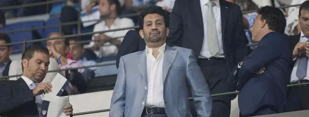 Al Thani presume de números, pero al Málaga no le salen para salvarse