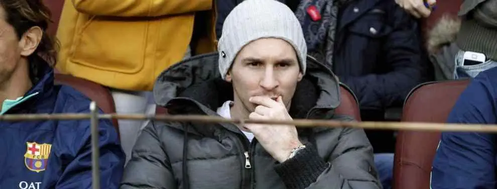 A Messi no le ha gustado que desde el club le utilicen contra la afición