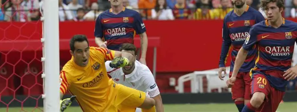 El regreso de Claudio Bravo devuelve la tranquilidad a la zaga del Barça