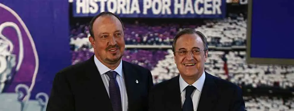 Filtran quién convenció a Florentino Pérez para que fichara a Rafa Benítez