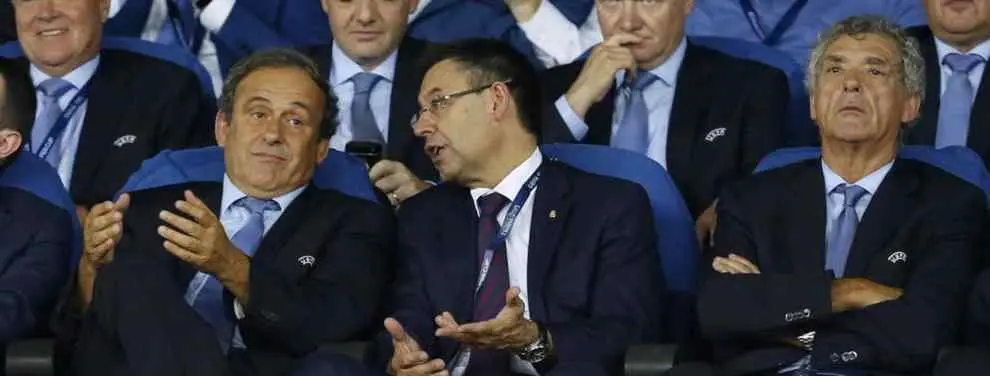 El grave error de cálculo de Bartomeu con Platini, Blatter y la FIFA