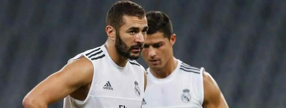 Así (de mal) se ha tomado el vestuario las lesiones de Benzema y CR7
