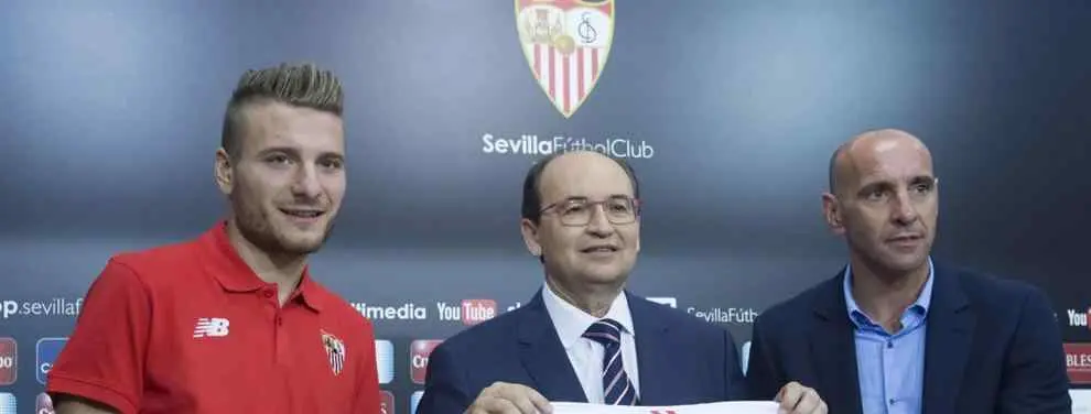 La charla (no contada) entre Monchi, Unai Emery e Immobile