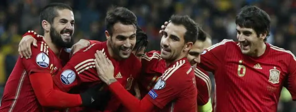 Las presiones que recibió Del Bosque del Barça en el Ucrania-España