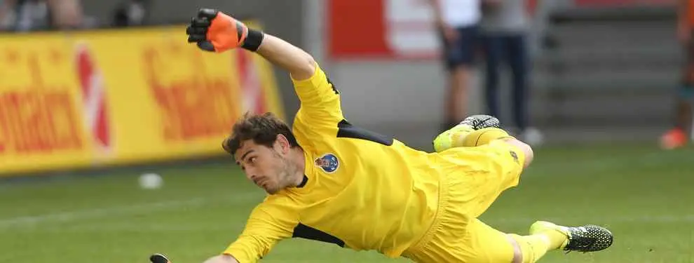 El Oporto 'disfruta' de la otra cara de Casillas, que no añora Madrid
