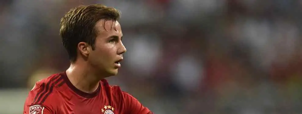 El Barça le está haciendo la cama al Valencia con Mario Götze