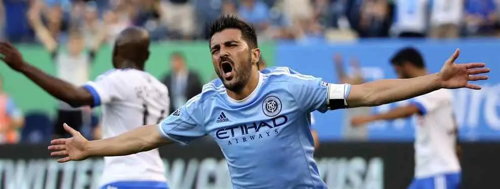 David Villa se cuela en las opciones del Barça para el mercado de invierno