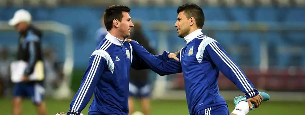 ¡REVELADO! El secreto del éxito que comparten Messi y el 'Kun' Agüero
