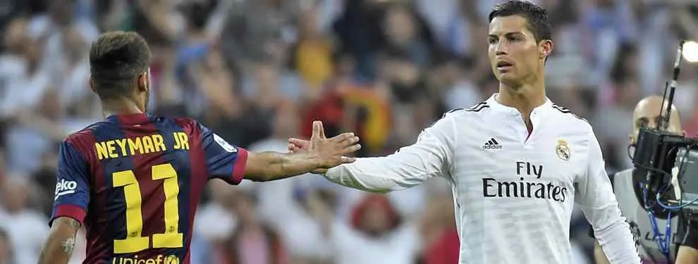 Neymar consigue desquiciar a Cristiano Ronaldo y dispara sus celos