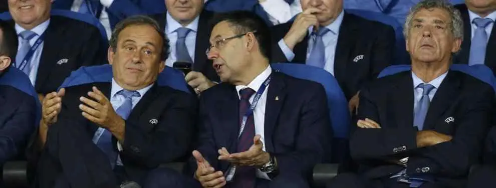 La cantada de Bartomeu ante la UEFA en el caso de las banderas esteladas