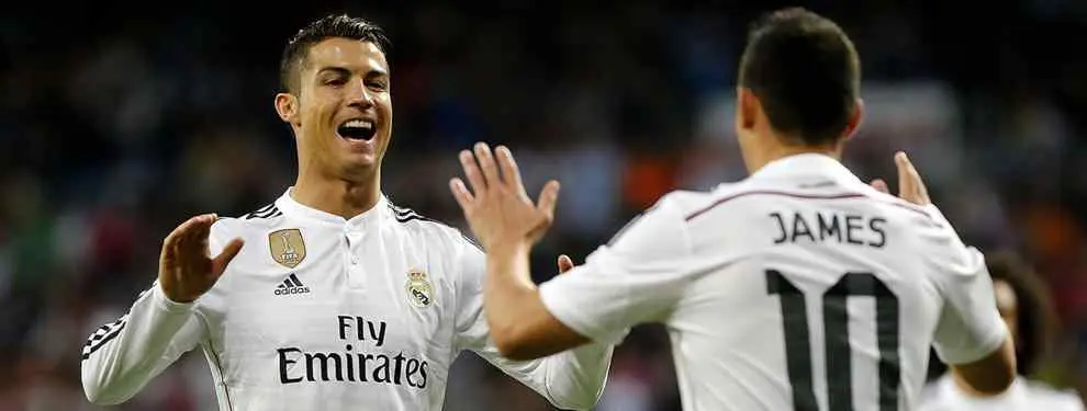 Un 'caramelo' inesperado por si se enquista la operación James-CR7-PSG