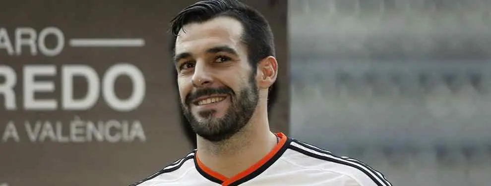 Los mensajes a Negredo mientras el Valencia se hundía en el Calderón