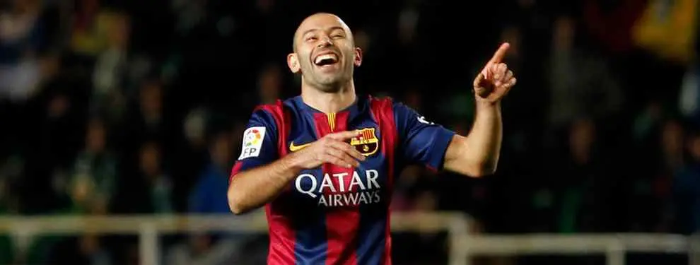 Dos partidos de sanción a Mascherano: En el Madrid toman nota (y avisan)