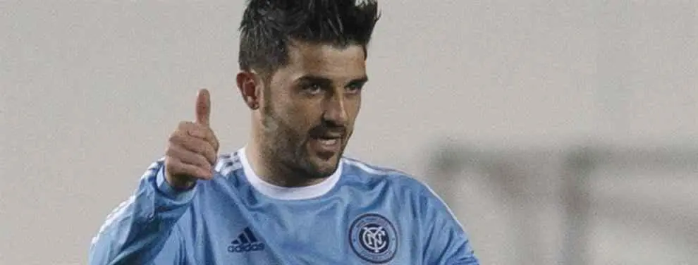 La respuesta de David Villa al interés del Barça para repescarlo