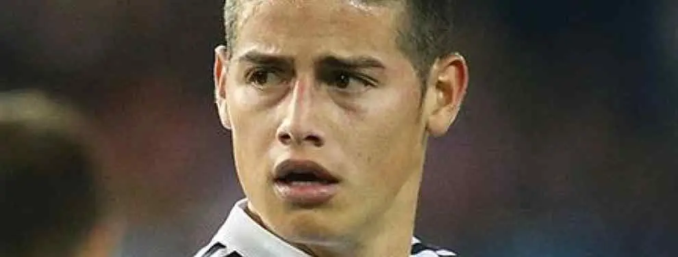 Rafa Benítez tiene un serio problema con James Rodríguez