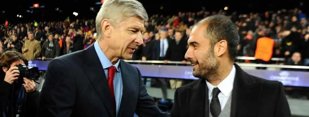 Pep Guardiola se pica con Wenger antes del Bayern-Arsenal