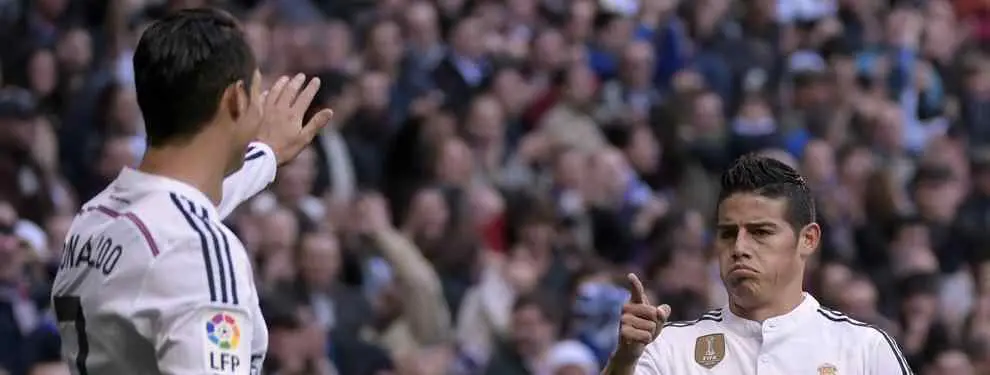 La prensa se sube al carro de DB: James, la llave que llevará a CR7 al PSG