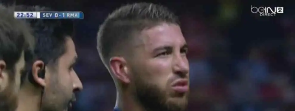 El golazo de chilena de Sergio Ramos le puede costar El Clásico
