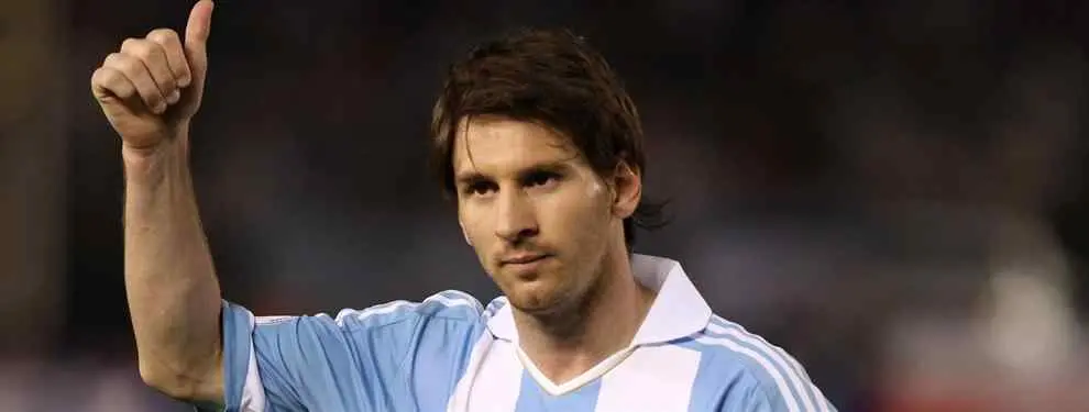 Del Bosque admite que propusieron a Leo Messi hacerse español