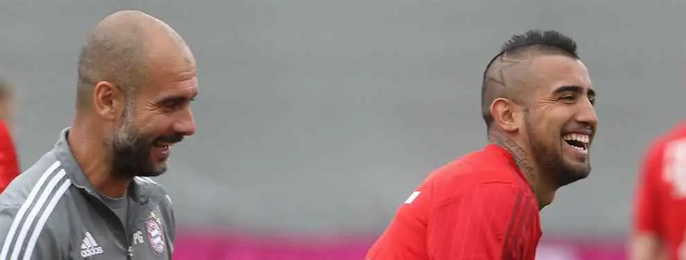 El (incierto) futuro de Arturo Vidal si Guardiola no sigue en el Bayern