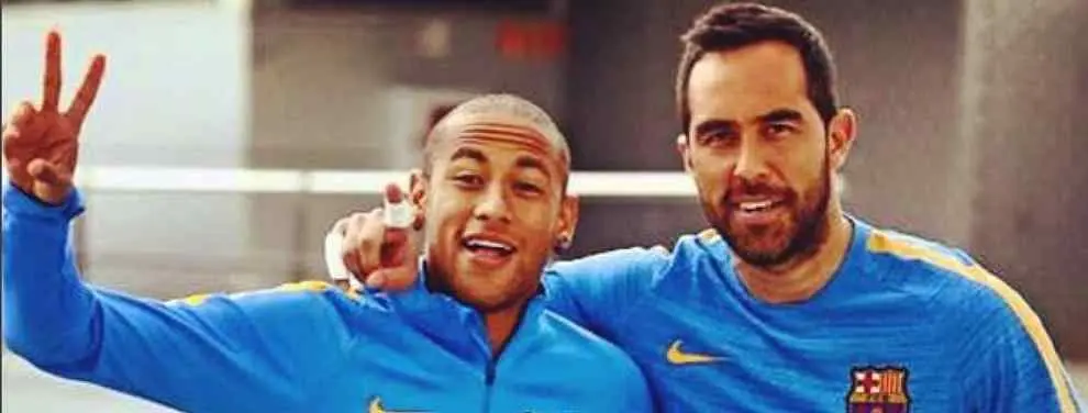 Claudio Bravo ha sido tan importante como Neymar en el liderato del Barça