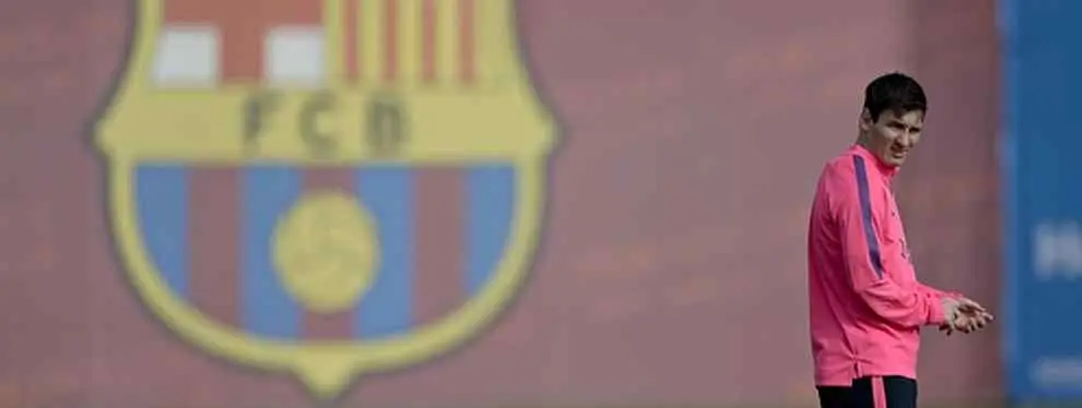 La sonrisa de Leo Messi ya está jugando el partido contra el Real Madrid