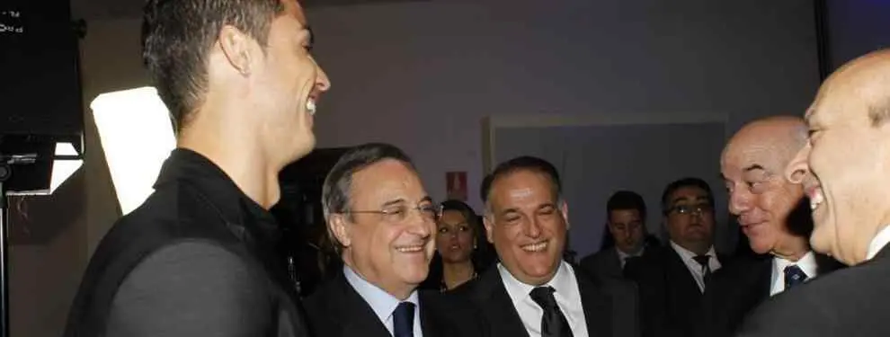 El madridismo de Tebas preocupa en el Barça de cara al clásico