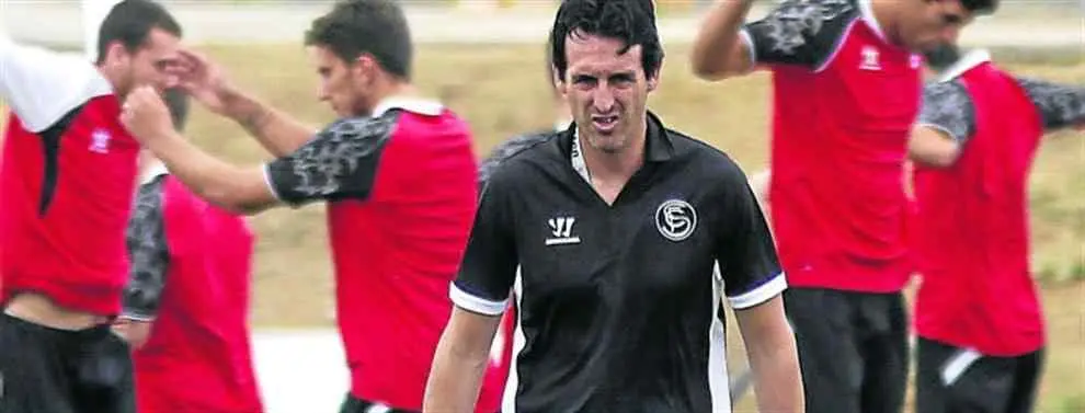 Emery prepara un cambio para no tener problemas en el vestuario del Sevilla