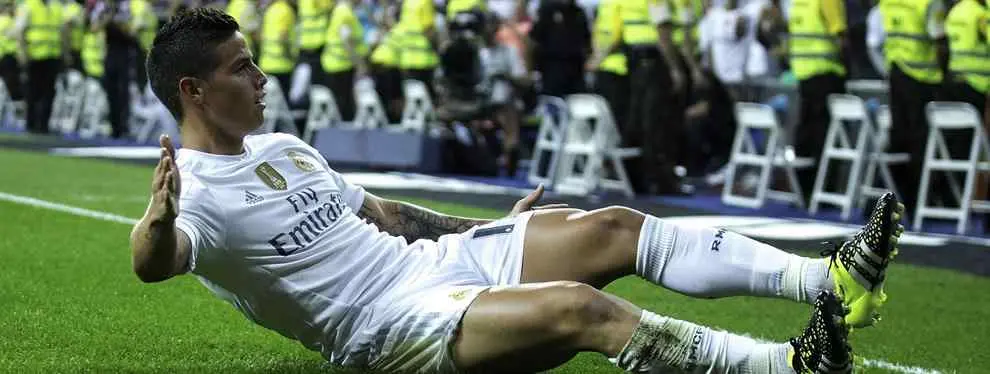 La advertencia que puede alterar el matrimonio James-Real Madrid