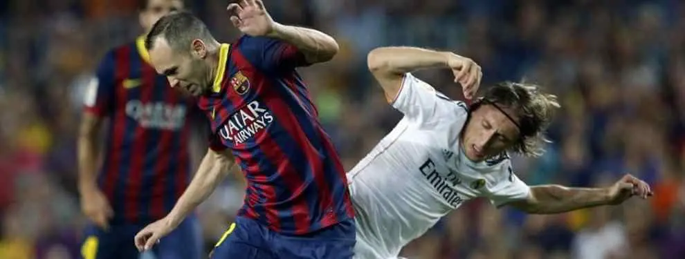Los duelos del Clásico: Luka Modric vs Andrés Iniesta