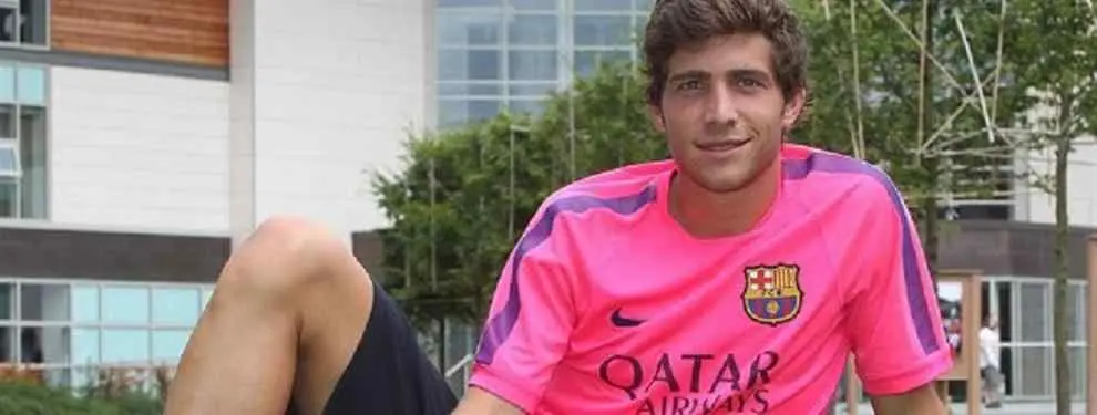 Sergi Roberto se mueve a espaldas del Barça para solucionar su futuro