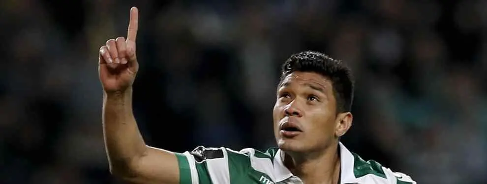 La curiosa celebración de gol del colombiano Teo Gutiérrez con el Sporting