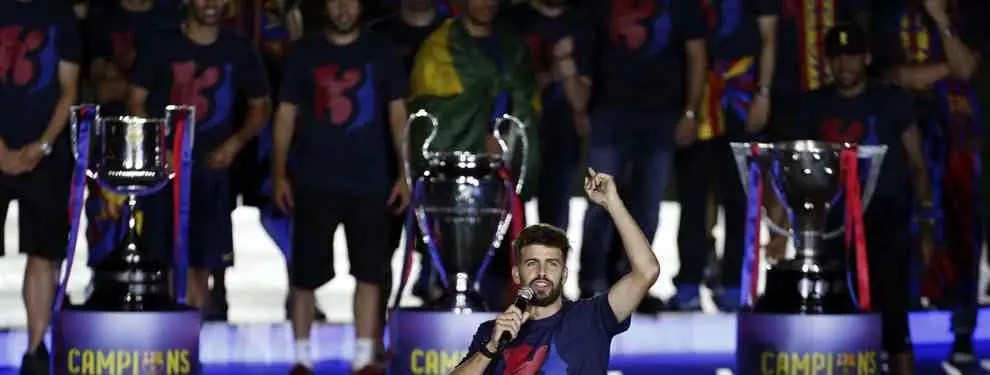 Piqué consigue hartar hasta a sus propios compañeros del Barça