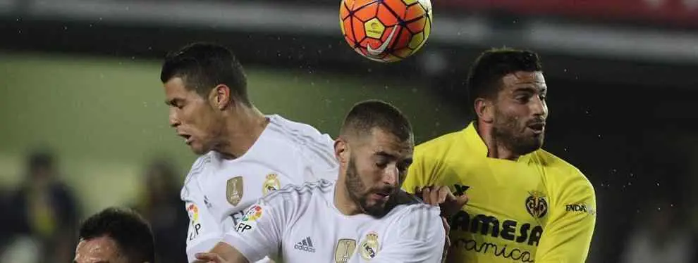 El feo de un jugador del Real Madrid a Rafa Benítez en El Madrigal