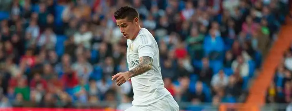 'Roce' del Madrid con la policía por James: Ahora es más 