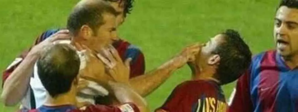 Luis Enrique no olvida la agresión de Zidane cuando era jugador del Real Madrid