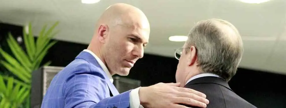 Los pactos secretos entre Florentino Pérez y Zidane para el nuevo Madrid