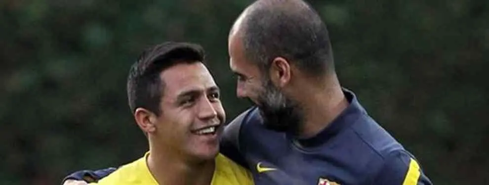 Pep Guardiola se informa sobre la situación de Alexis Sánchez en el Arsenal